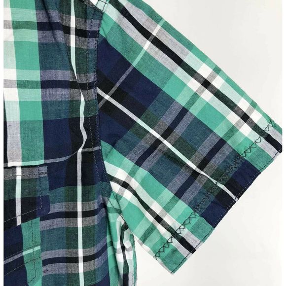 Carbon Classic Fit Mens Shirt Green Size S - Picture 5 of 8